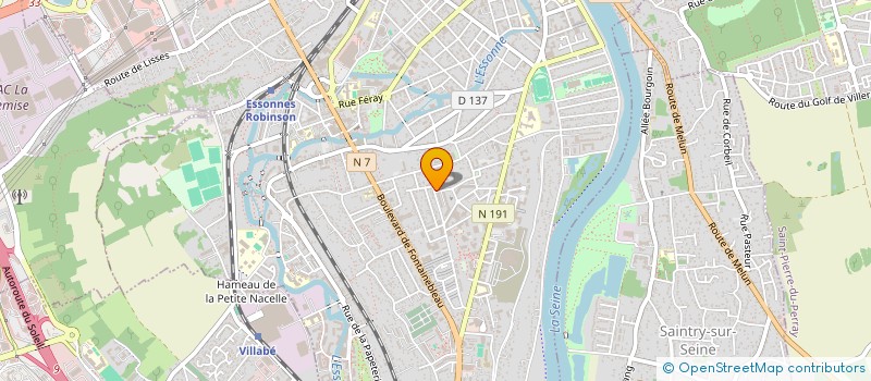 localisation de l'entreprise BALAN TRANSPORTS à CORBEIL-ESSONNES