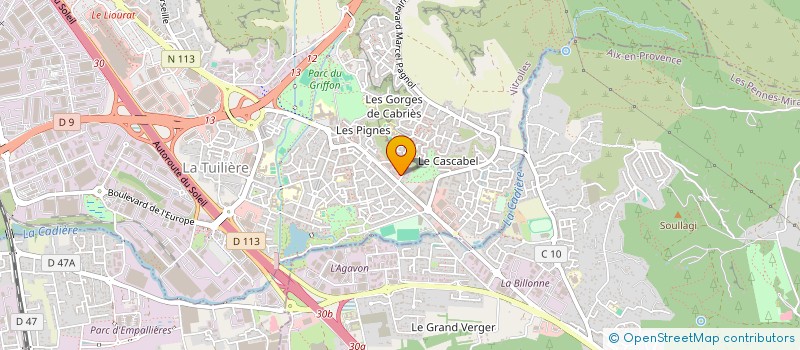 localisation de l'entreprise BALANCE à VITROLLES