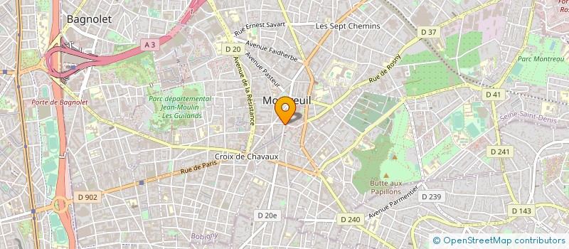 localisation de l'entreprise BALANCE TON CLIP à MONTREUIL