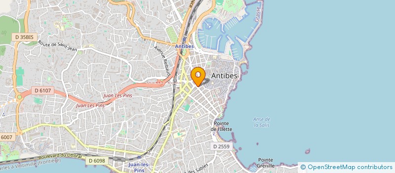 localisation de l'entreprise BALANCED RESEARCH à ANTIBES
