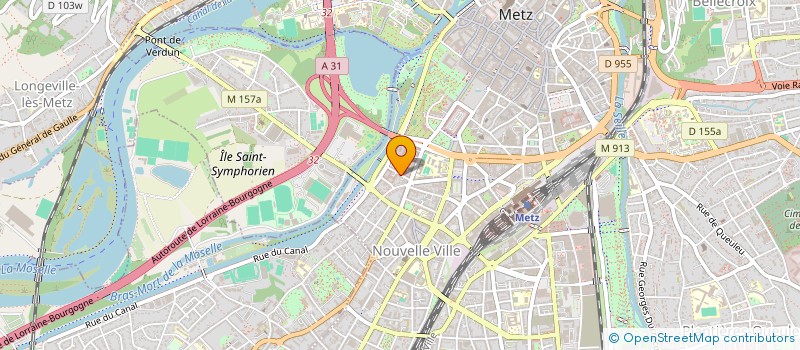 localisation de l'entreprise BALANCERIE LORRAINE SARL à METZ