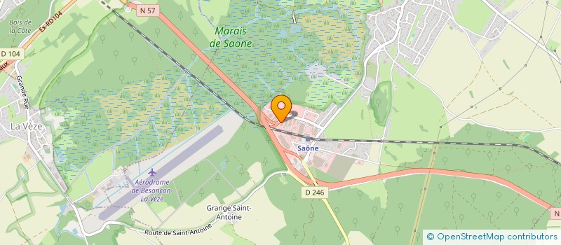 localisation de l'entreprise BALANCHE AUTOMOBILES  MAMIROLLE