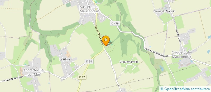 localisation de l'entreprise BALANCINE  SASSETOT-LE-MAUCONDUIT