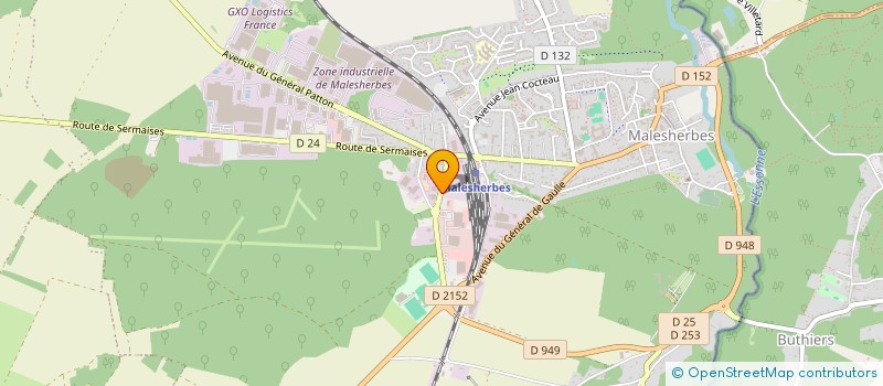 localisation de l'entreprise BALANCON AUTO  LE MALESHERBOIS