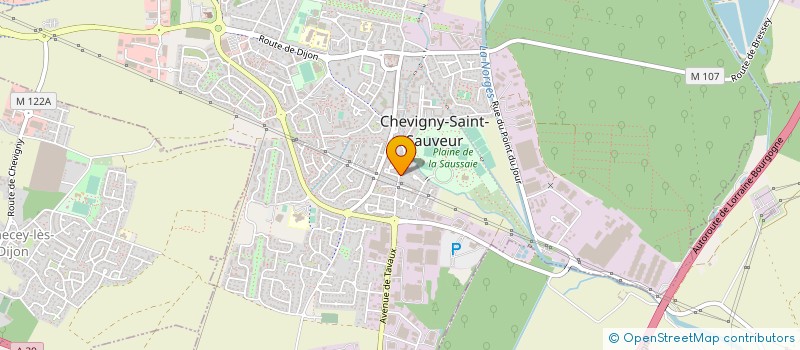 localisation de l'entreprise BALANCZUK à CHEVIGNY-SAINT-SAUVEUR