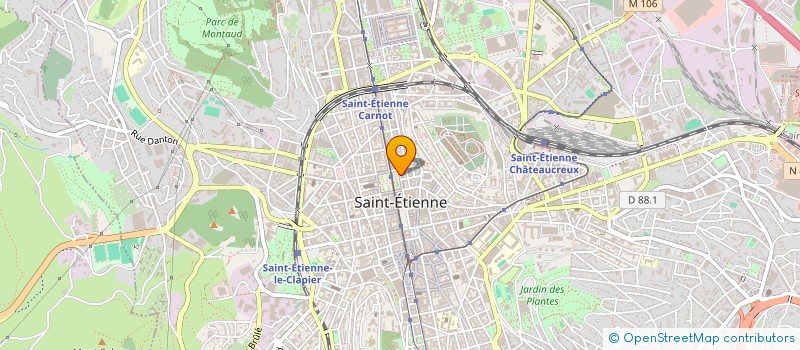 localisation de l'entreprise BALANDRAS PATRICK ET THIERRY à SAINT-ETIENNE