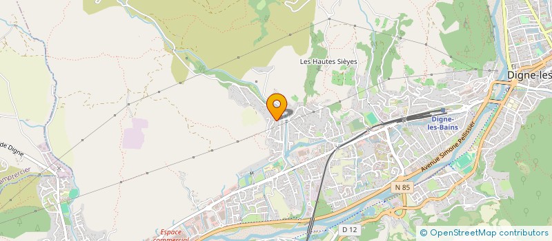 localisation de l'entreprise BALANDRIS FRERES à DIGNE-LES-BAINS