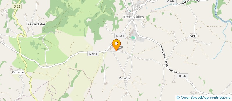 localisation de l'entreprise BALARD 3ME  TREMOUILLES