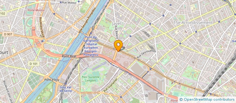 localisation de l'entreprise BALARD à PARIS