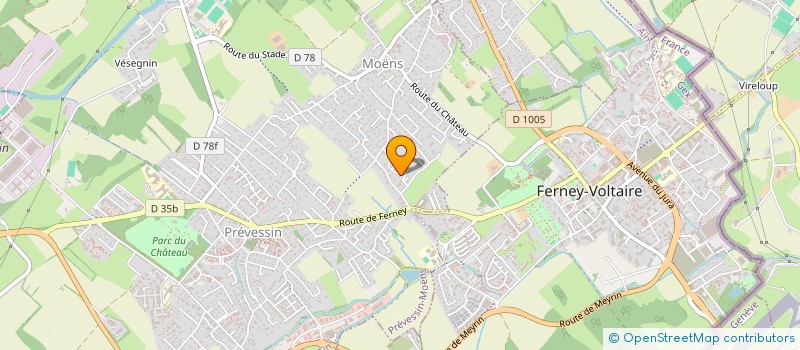 localisation de l'entreprise BALARD à PREVESSIN-MOENS
