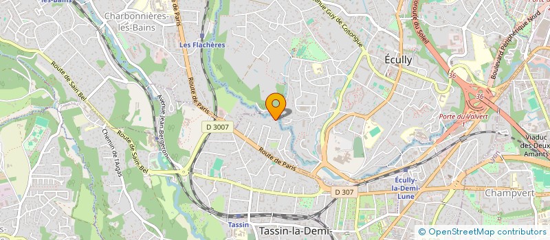 localisation de l'entreprise BALAREST à TASSIN-LA-DEMI-LUNE