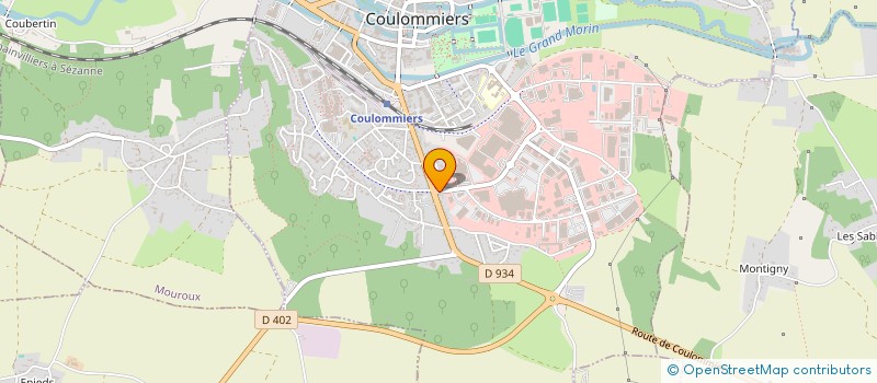 localisation de l'entreprise BALARUC FL 1  COULOMMIERS