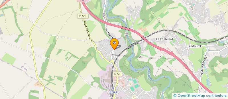 localisation de l'entreprise BALATA  RIVES