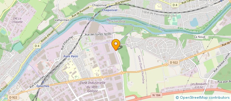 localisation de l'entreprise BALATA SERVICES à SAINT-OUEN-L'AUMONE