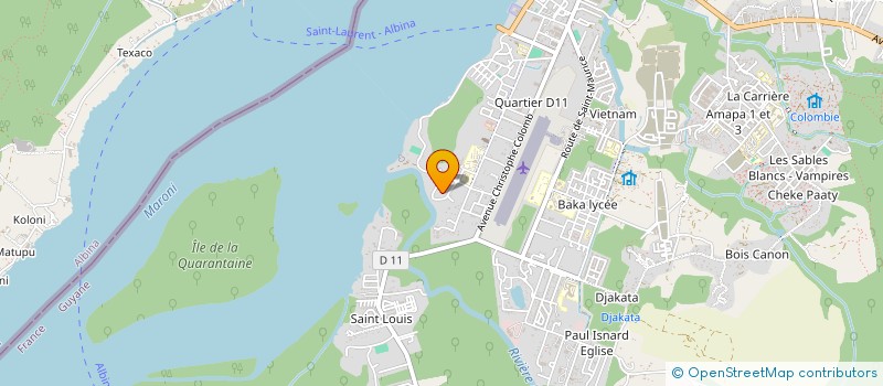 localisation de l'entreprise BALATE-KHONANON à SAINT-LAURENT-DU-MARONI