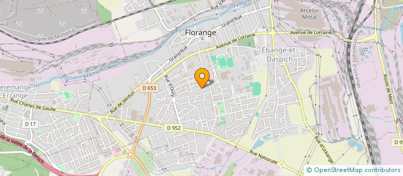 localisation de l'entreprise BALATOM  FLORANGE