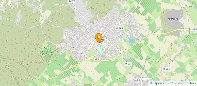 localisation de l'entreprise BALATON  PIGNAN