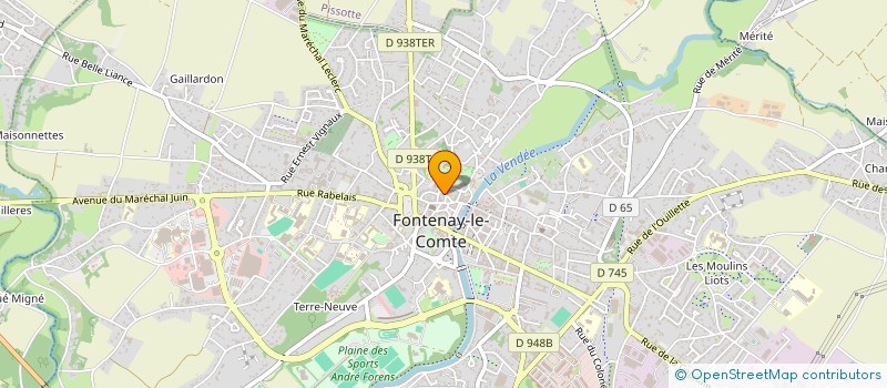 localisation de l'entreprise BALATON à FONTENAY-LE-COMTE