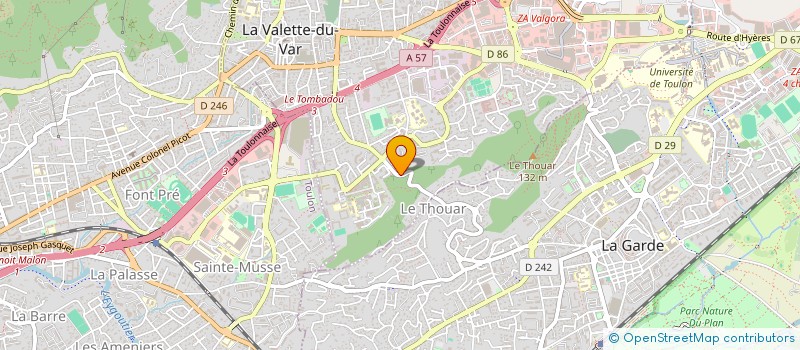 localisation de l'entreprise BALAWAY  BORDEAUX