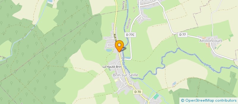 localisation de l'entreprise BALAY INVEST  BRIN-SUR-SEILLE