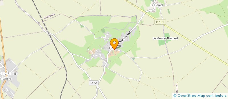 localisation de l'entreprise BALAYAGE PATRICK  GREZ