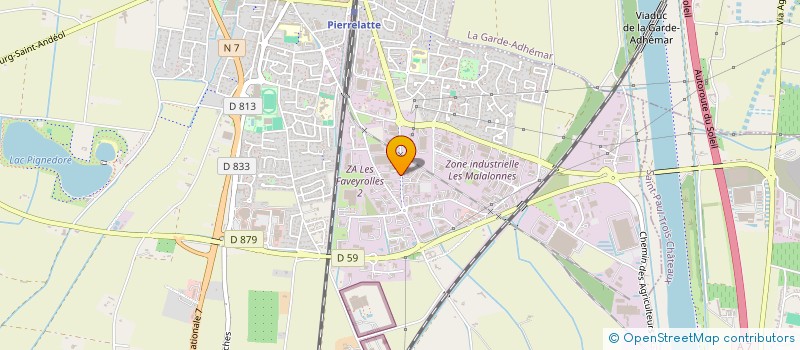 localisation de l'entreprise BALAYAGE PROVENCAL à PIERRELATTE