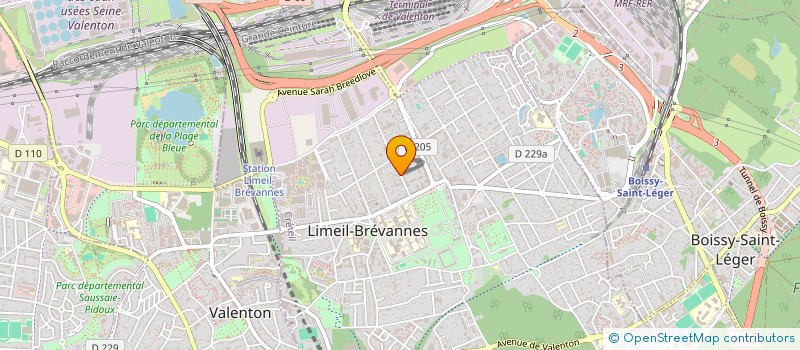 localisation de l'entreprise BALBEC JUANANCA à LIMEIL-BREVANNES