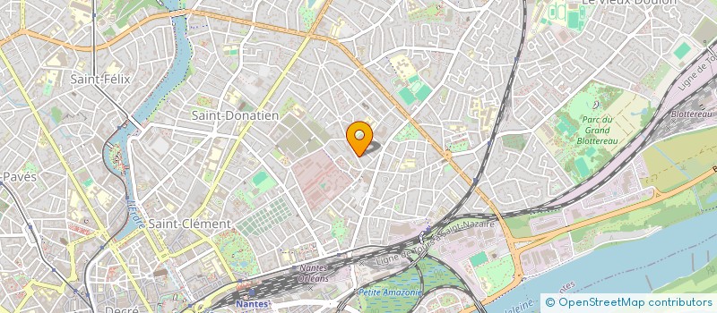 localisation de l'entreprise BALBI MAITRE OEUVRE à NANTES