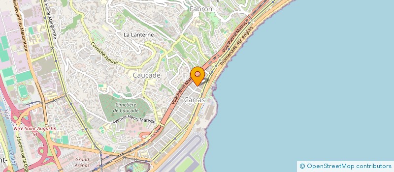 localisation de l'entreprise BALBI RIMORCHI FRANCE à NICE