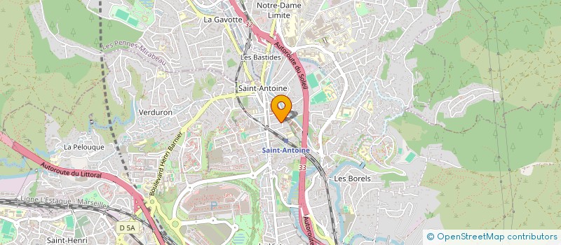 localisation de l'entreprise BALBINO à MARSEILLE