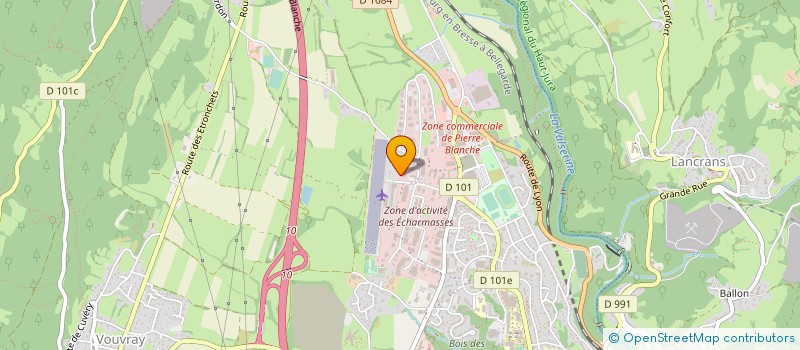 localisation de l'entreprise BALBINOT  VALSERHONE