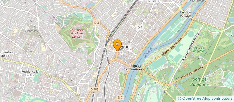 localisation de l'entreprise BALBOA à SURESNES
