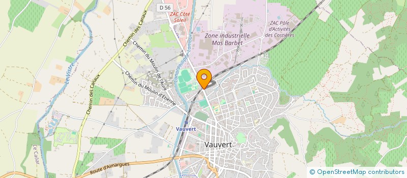 localisation de l'entreprise BALBOA OPTIQUE à VAUVERT
