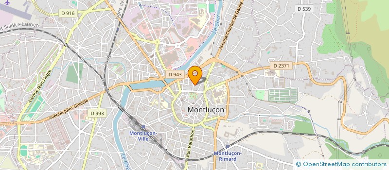 localisation de l'entreprise BALBUZZ'ART (BBA)  MONTLUCON