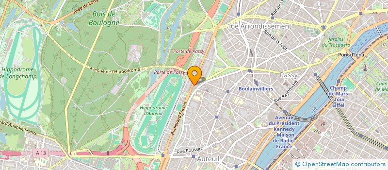 localisation de l'entreprise BALC à PARIS