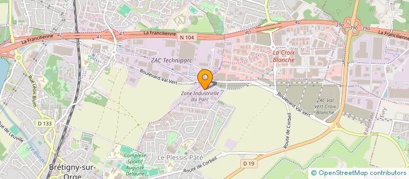 localisation de l'entreprise BALCHIK  LE PLESSIS-PATE