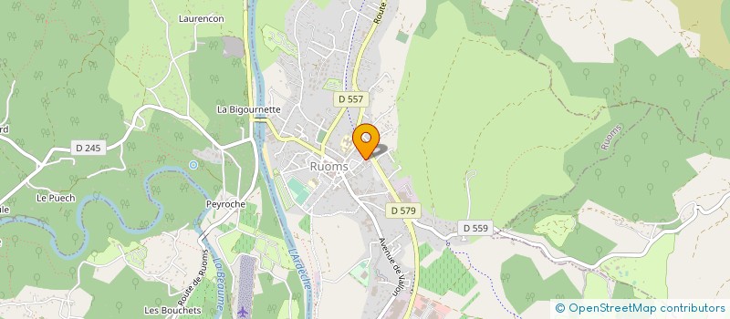 localisation de l'entreprise BALCI à RUOMS