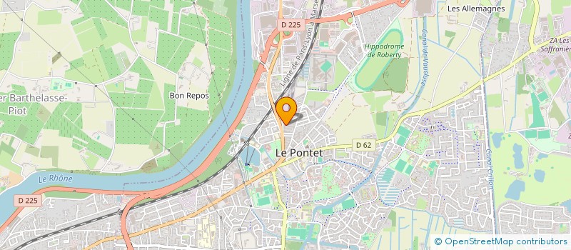 localisation de l'entreprise BALCI  LE PONTET