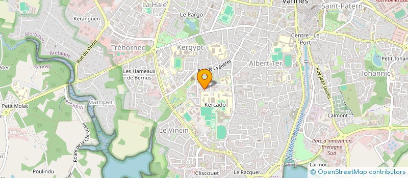 localisation de l'entreprise BALCI MACONNERIE à VANNES