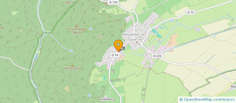 localisation de l'entreprise BALCKE  NEUWILLER-LES-SAVERNE