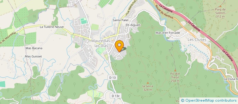 localisation de l'entreprise BALCON  MAUREILLAS-LAS-ILLAS