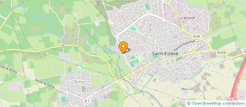 localisation de l'entreprise BALCON DU CANIGOU  SAINT-ESTEVE