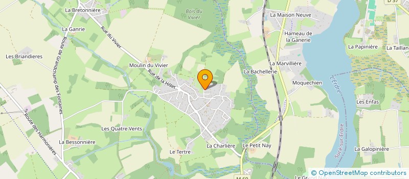 localisation de l'entreprise BALCON JFE à LA CHAPELLE-SUR-ERDRE