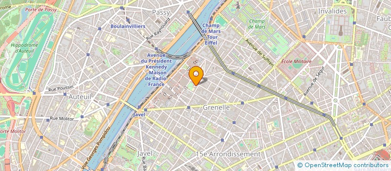 localisation de l'entreprise BALCONS ET TERRASSES DE PARIS à PARIS