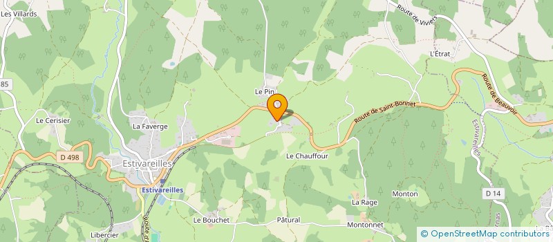 localisation de l'entreprise BALD'ARCIERS DO HUMULUS  ESTIVAREILLES