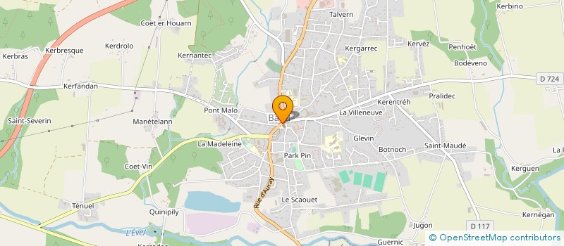 localisation de l'entreprise BALD IMMO  BAUD