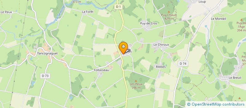 localisation de l'entreprise BALD RIDERS à FURSAC