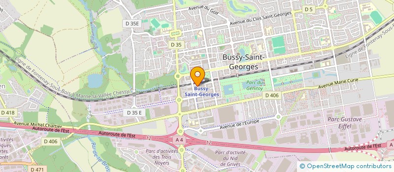 localisation de l'entreprise BALDA BAITA  BUSSY-SAINT-GEORGES