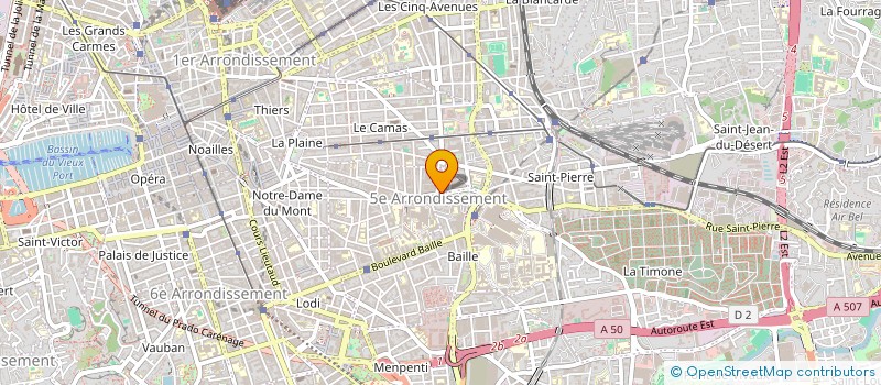 localisation de l'entreprise BALDANDERS FILMS à MARSEILLE
