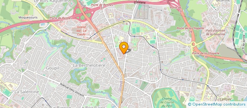 localisation de l'entreprise BALDE & BAH TRANSPORTS à NANTES